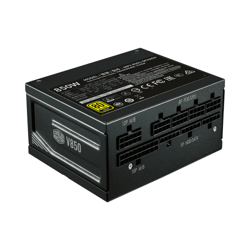 COOLER MASTER MWE 850 VSFX 80 PLUS GOLD ATX 3.1 FULLY MODULAR SMPS - SWIFT PERIPHERALS1092205