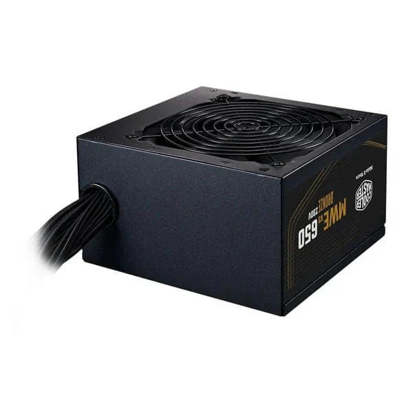Cooler Master MWE Bronze 650 V3 650W ATX Non Modular Power Supply Unit - Black - SWIFT PERIPHERALSMPE-6501-ACAAW-3BIN
