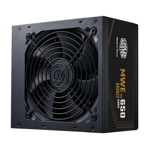 Cooler Master MWE Bronze 650 V3 650W ATX Non Modular Power Supply Unit - Black - SWIFT PERIPHERALSMPE-6501-ACAAW-3BIN