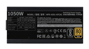 COOLER MASTER MWE GOLD 1050 WATT V2 80 PLUS GOLD FULLY MODULAR ATX 3.1 POWER SUPPLY - SWIFT PERIPHERALS1092518