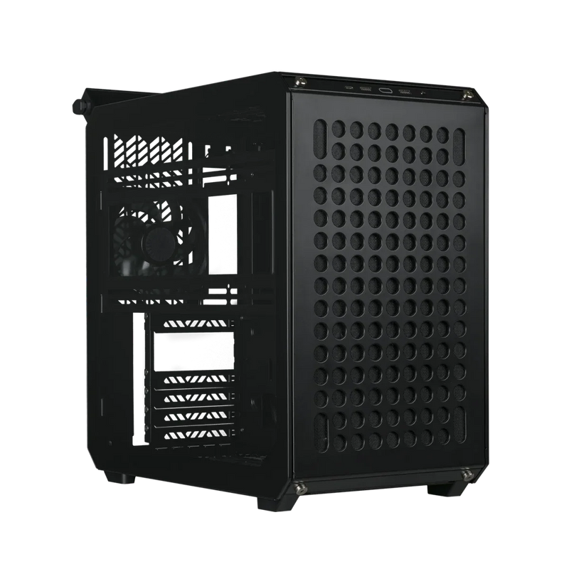 COOLER MASTER QUBE 500 (ATX) MID TOWER CABINET (BLACK) - SWIFT PERIPHERALS1092943