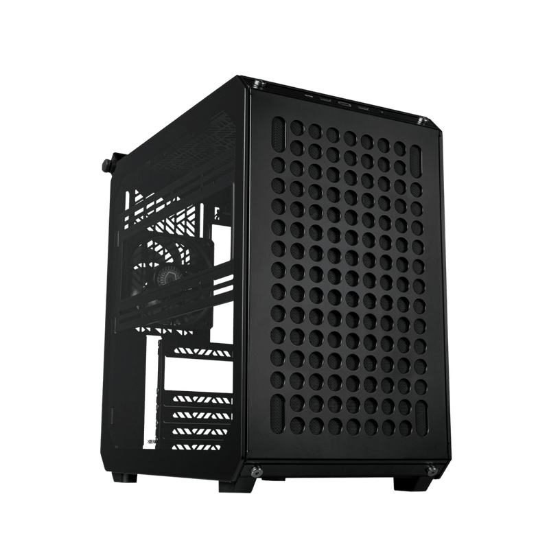 COOLER MASTER QUBE 500 (ATX) MID TOWER CABINET (BLACK) - SWIFT PERIPHERALS1092943
