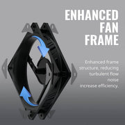 Cooler Master SickleFlow 120 V2 PWM 120mm CPU Case Fan - SWIFT PERIPHERALSMFX-B2NN-18NPK-R1