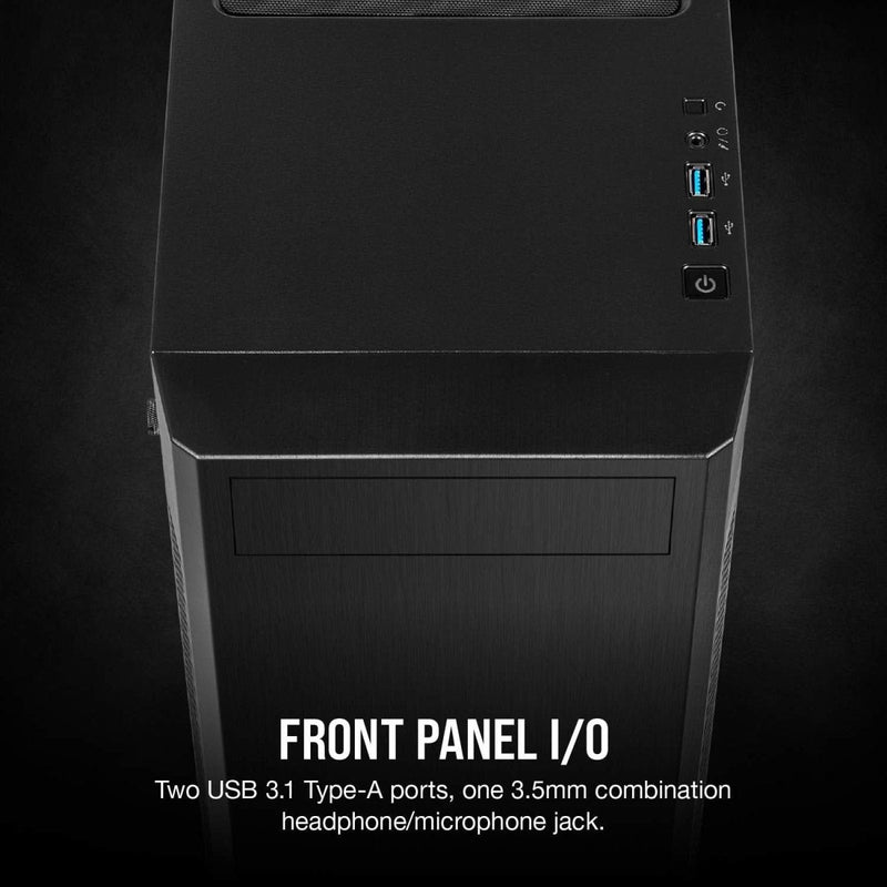 CORSAIR 110R MID - TOWER ATX CABINET BLACK - SWIFT PERIPHERALS107190