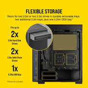CORSAIR 110R MID - TOWER ATX CABINET BLACK - SWIFT PERIPHERALS107190