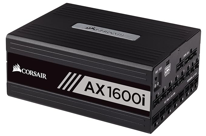 CORSAIR 1600W AX1600I 80 PLUS TITANIUM FULLY MODULAR SMPS CP - 9020087 - IN - SWIFT PERIPHERALS1084215