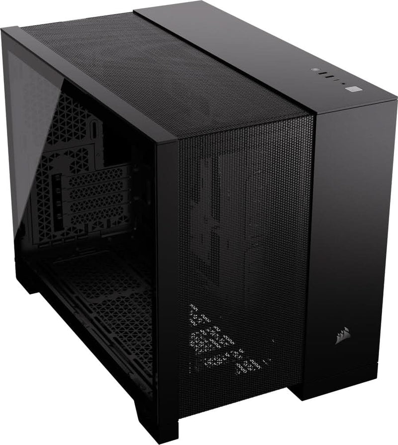 CORSAIR 2500D AIRFLOW TEMPERED GLASS MID - TOWER, BLACK - SWIFT PERIPHERALS1093255