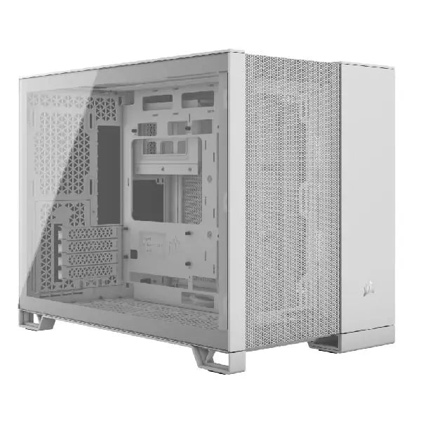CORSAIR 2500D AIRFLOW TEMPERED GLASS MID - TOWER, WHITE - SWIFT PERIPHERALSCRSR0193