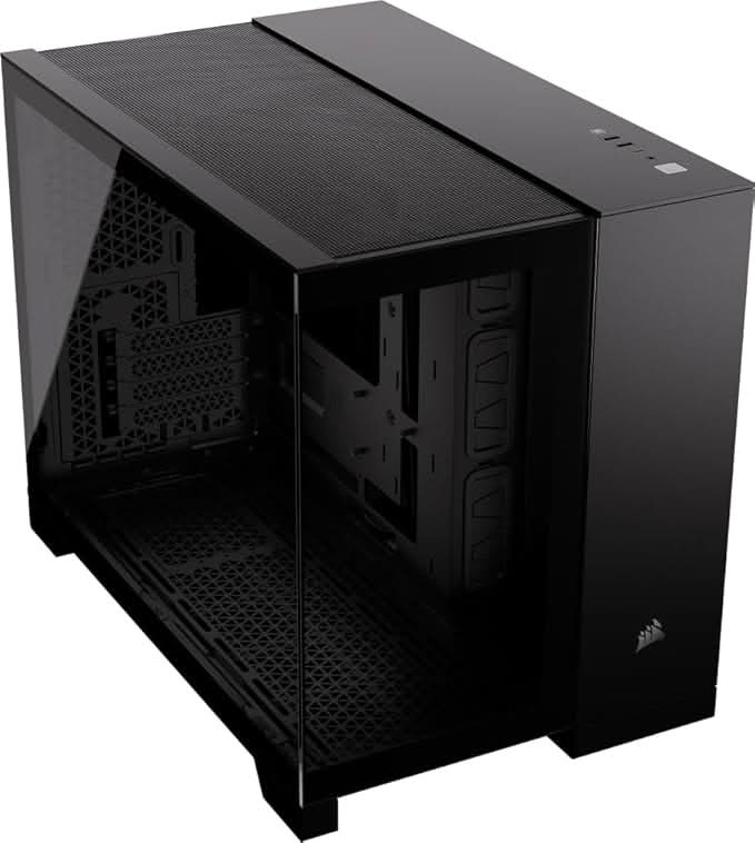 CORSAIR 2500X TEMPERED GLASS MID - TOWER, BLACK - SWIFT PERIPHERALS1092044