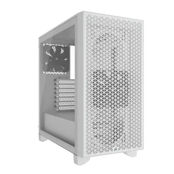 CORSAIR 3000D AIRFLOW TEMPERED GLASS MID - TOWER, WHITE - SWIFT PERIPHERALS1092040