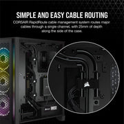 Corsair 4000D AIRFLOW ATX Mid - Tower RGB Cabinet with Tempered Glass and USB - C - SWIFT PERIPHERALSCC-9011200-WW