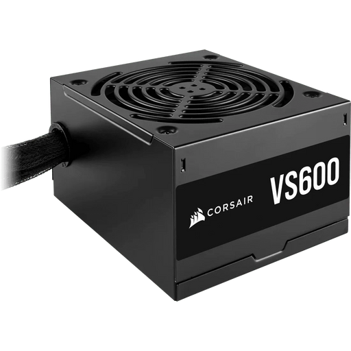 CORSAIR 600W VS600 80 PLUS STANDARD NON MODULAR SMPS - SWIFT PERIPHERALS101798