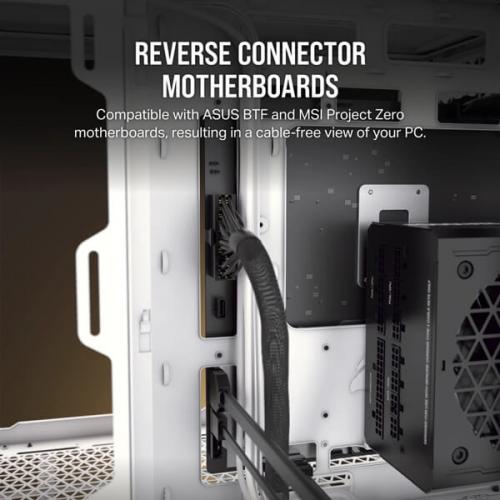 CORSAIR 6500D AIRFLOW TEMPERED GLASS SUPER MID - TOWER, BLACK - SWIFT PERIPHERALSCRSR0190