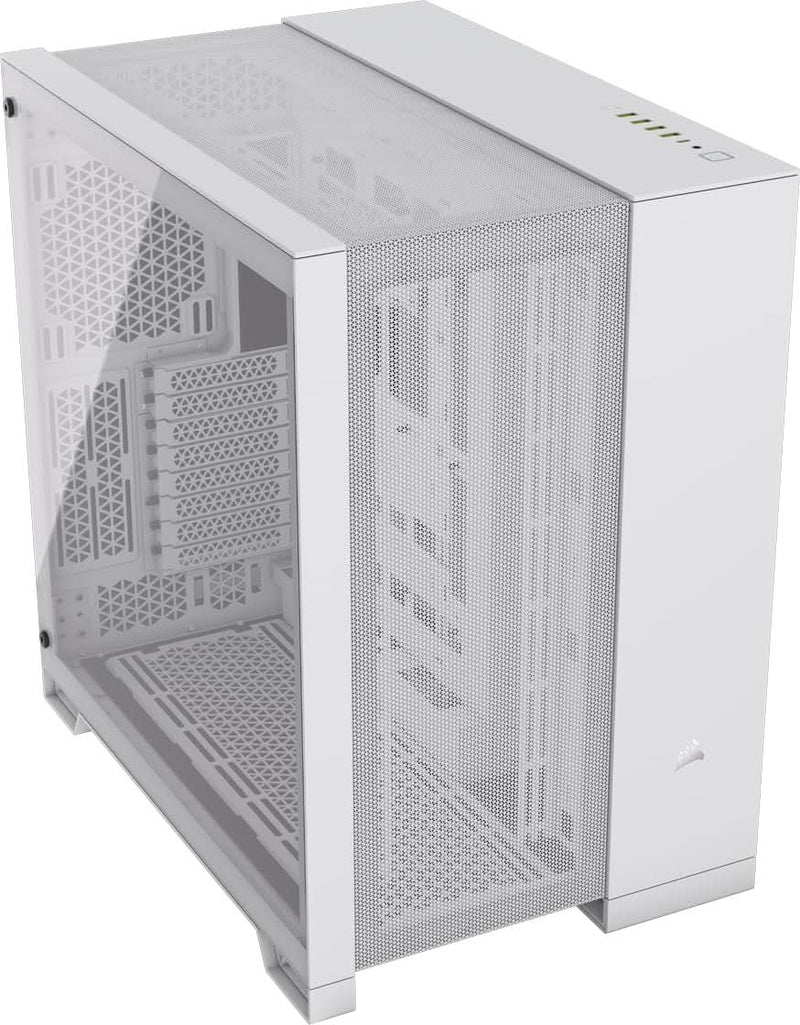 CORSAIR 6500D AIRFLOW TEMPERED GLASS SUPER MID - TOWER, WHITE - SWIFT PERIPHERALSCRSR0191