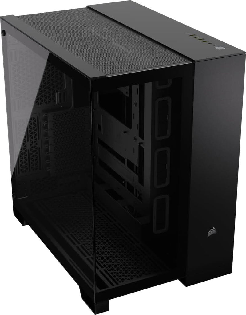 CORSAIR 6500X TEMPERED GLASS MID - TOWER, BLACK - SWIFT PERIPHERALS1090418