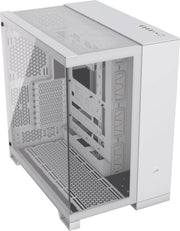 CORSAIR 6500X TEMPERED GLASS MID - TOWER, WHITE - SWIFT PERIPHERALS1092043