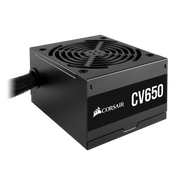CORSAIR 650W CV650 80 PLUS BRONZE NON MODULAR SMPS - SWIFT PERIPHERALS101811