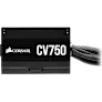 CORSAIR 750W CV750 80 PLUS BRONZE NON MODULAR SMPS - SWIFT PERIPHERALS104644