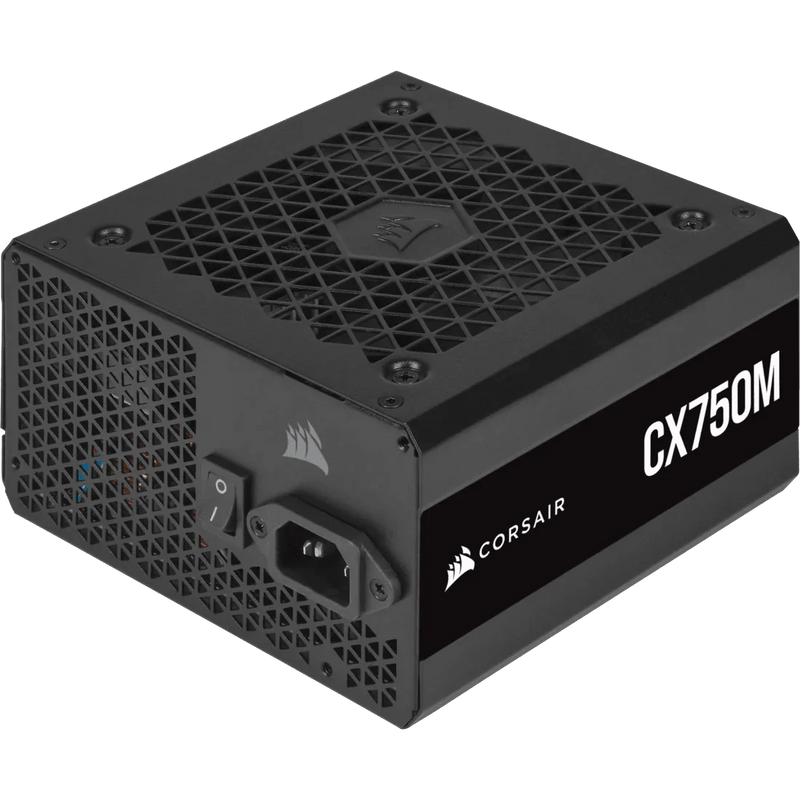 CORSAIR 750W CX750M 80 PLUS BRONZE SEMI MODULAR SMPS - SWIFT PERIPHERALS101804