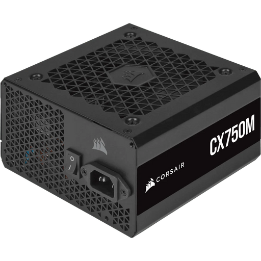 CORSAIR 750W CX750M 80 PLUS BRONZE SEMI MODULAR SMPS - SWIFT PERIPHERALS101804