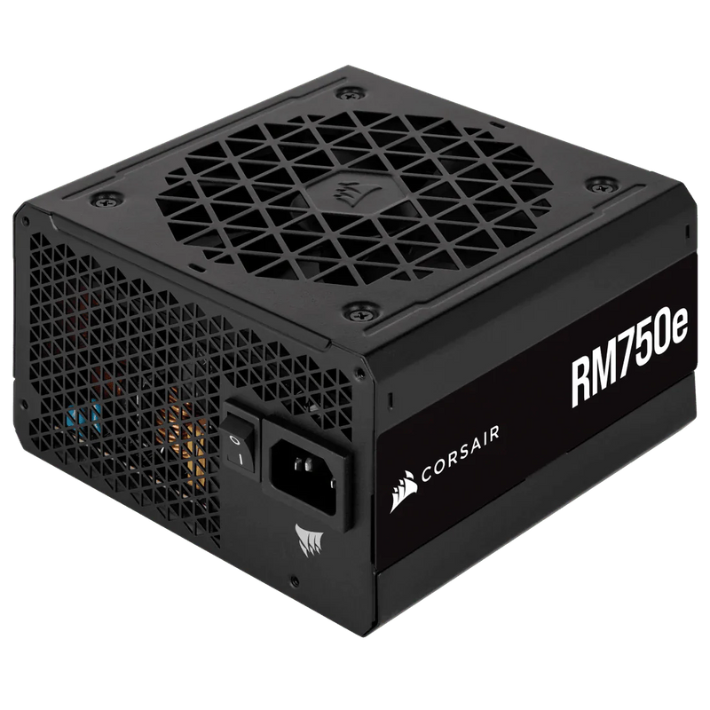 CORSAIR 750W RM750E 80 PLUS GOLD FULLY MODULAR ATX 3.0 SMPS - SWIFT PERIPHERALS1085091