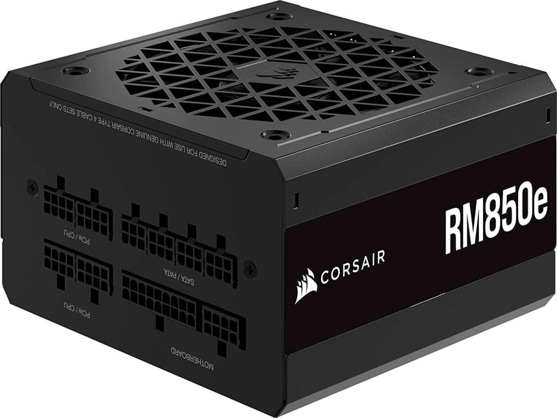 CORSAIR 850W RM850E 80 PLUS GOLD FULLY MODULAR ATX 3.0 SMPS - SWIFT PERIPHERALS1085090