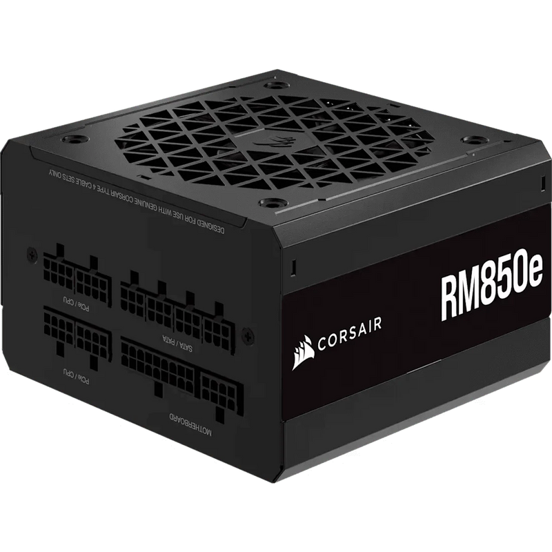 CORSAIR 850W RM850E 80 PLUS GOLD FULLY MODULAR SMPS - SWIFT PERIPHERALS1084480