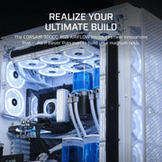 CORSAIR 9000D RGB AIRFLOW SUPER FULL TOWER ATX CABINET WHITE (CC - 9011274 - WW) - SWIFT PERIPHERALS1090754