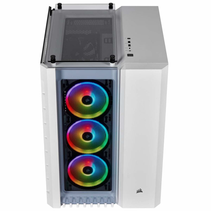 CORSAIR CRYSTAL SERIES 680X MID - TOWER ATX CABINET WHITE - SWIFT PERIPHERALS100348