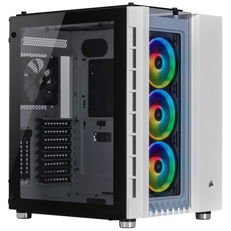 CORSAIR CRYSTAL SERIES 680X MID - TOWER ATX CABINET WHITE - SWIFT PERIPHERALS100348