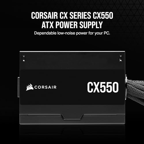 CORSAIR CX SERIES CX550 550 WATT 80 PLUS BRONZE CP - 9020277 - IN - SWIFT PERIPHERALS1092076