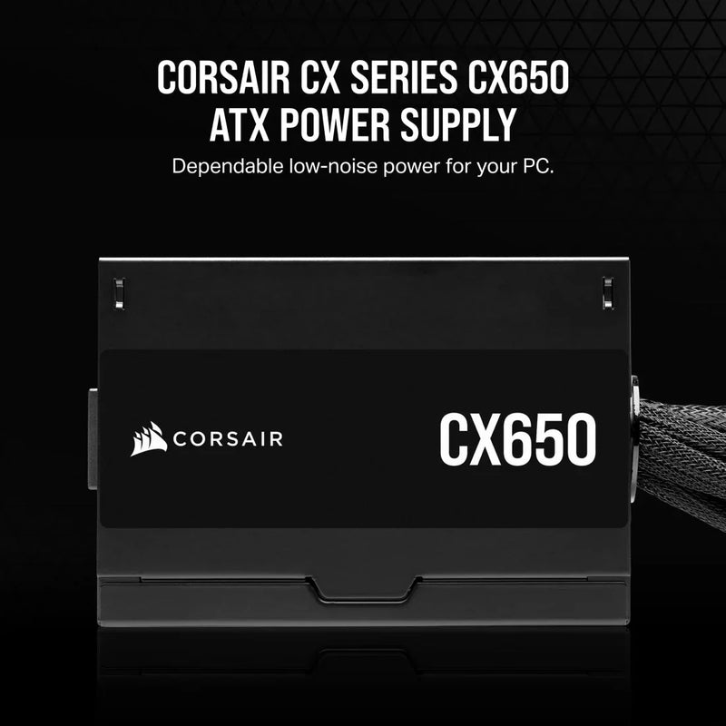 CORSAIR CX SERIES CX650 650 WATT 80 PLUS BRONZE CP - 9020278 - IN - SWIFT PERIPHERALS101801