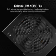 Corsair CX550 550 - Watt 80 Plus Bronze ATX Power Supply - SWIFT PERIPHERALSCP-9020277-IN