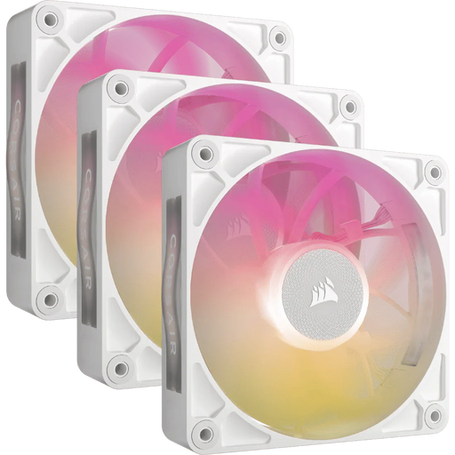 CORSAIR FAN RX RGB MAX SERIES, ICUE LINK RX120 RGB MAX WHITE, 120MM RGB FAN, TRIPLE FAN KIT - CO - 9051038 - WW - SWIFT PERIPHERALS1092049