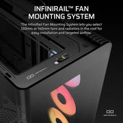 CORSAIR FRAME 4500X Panoramic Glass Mid - Tower PC Case - SWIFT PERIPHERALSCC-9011314-WW
