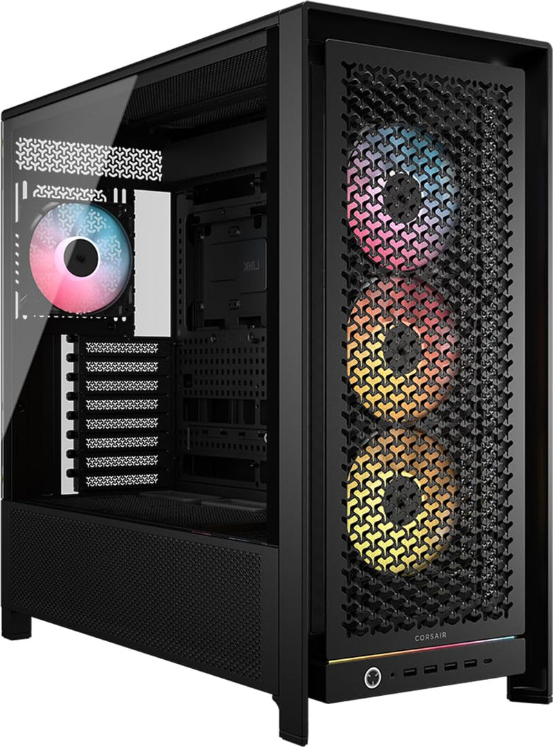 CORSAIR FRAME 5000D RS ARGB MODULAR MID - TOWER PC CASE, BLACK - CC - 9011309 - WW - SWIFT PERIPHERALS1094580