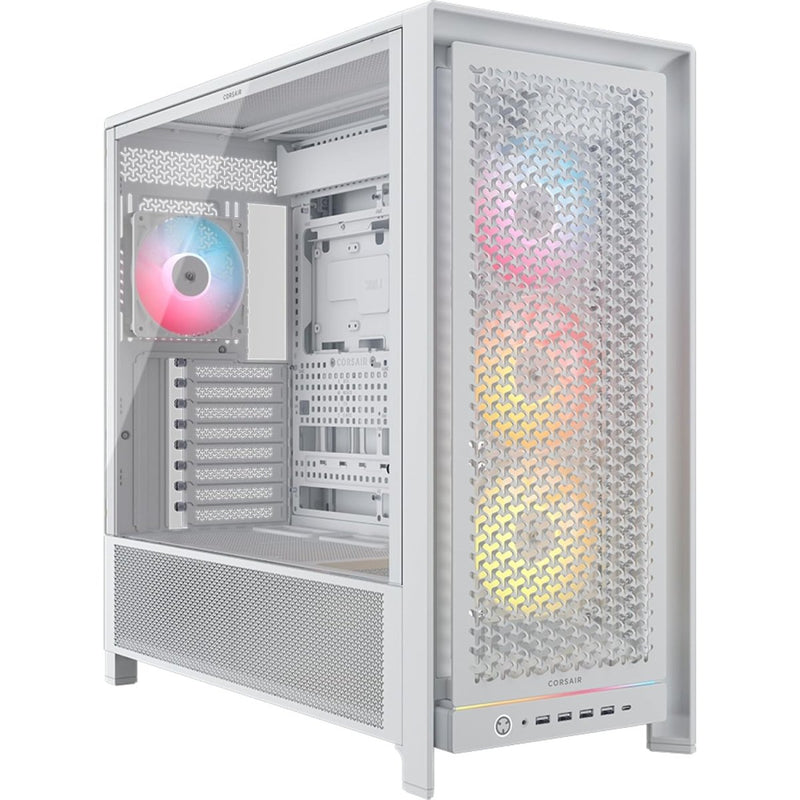 CORSAIR FRAME 5000D RS ARGB MODULAR MID - TOWER PC CASE, WHITE (CC - 9011310 - WW) - SWIFT PERIPHERALS1094581