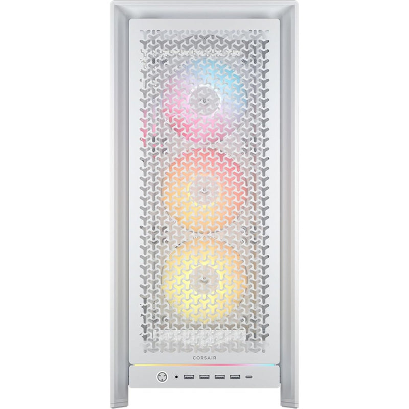 CORSAIR FRAME 5000D RS ARGB MODULAR MID - TOWER PC CASE, WHITE (CC - 9011310 - WW) - SWIFT PERIPHERALS1094581