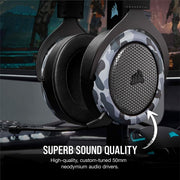 CORSAIR HEADSET HS60 HAPTIC WITH HAPTIC BASS - SWIFT PERIPHERALS105097