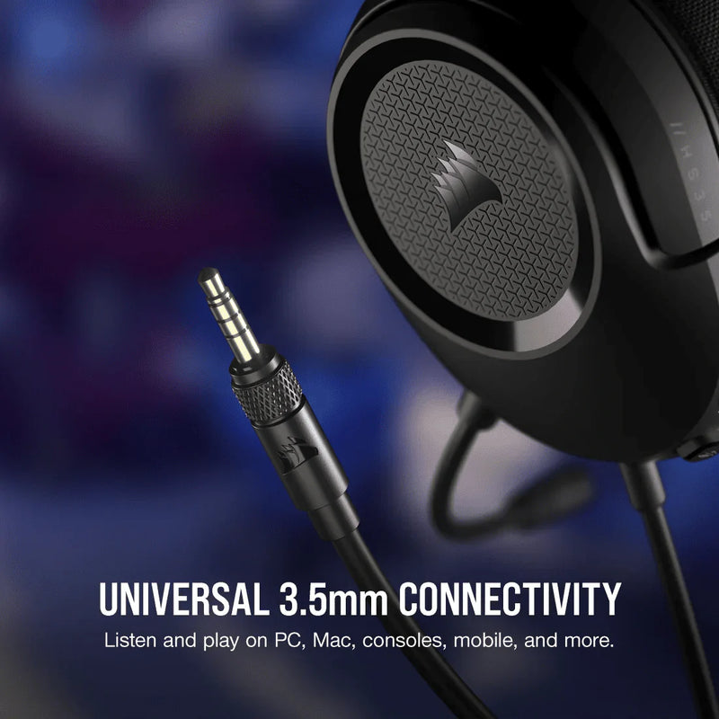 CORSAIR HS35 V2 HEADSET BLUE CA - 9011383 - AP - SWIFT PERIPHERALSCRHS0079