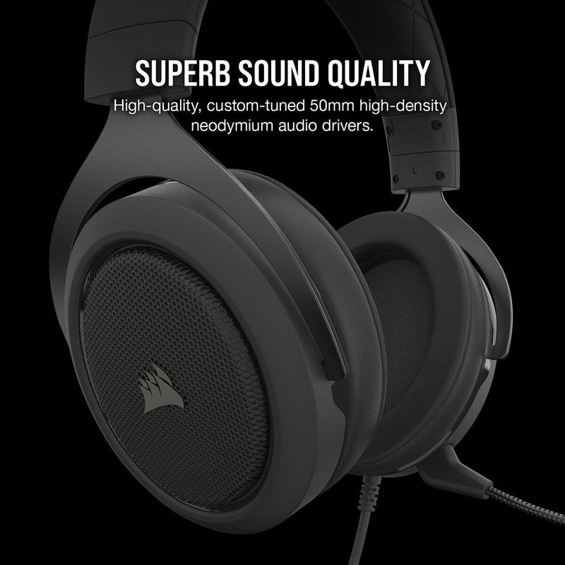 CORSAIR HS50 PRO STEREO BLUE GAMING HEADSET - SWIFT PERIPHERALS105096