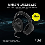 CORSAIR HS55 WIRELESS HEADSET CARBON CA - 9011280 - AP - SWIFT PERIPHERALSCRHS0081