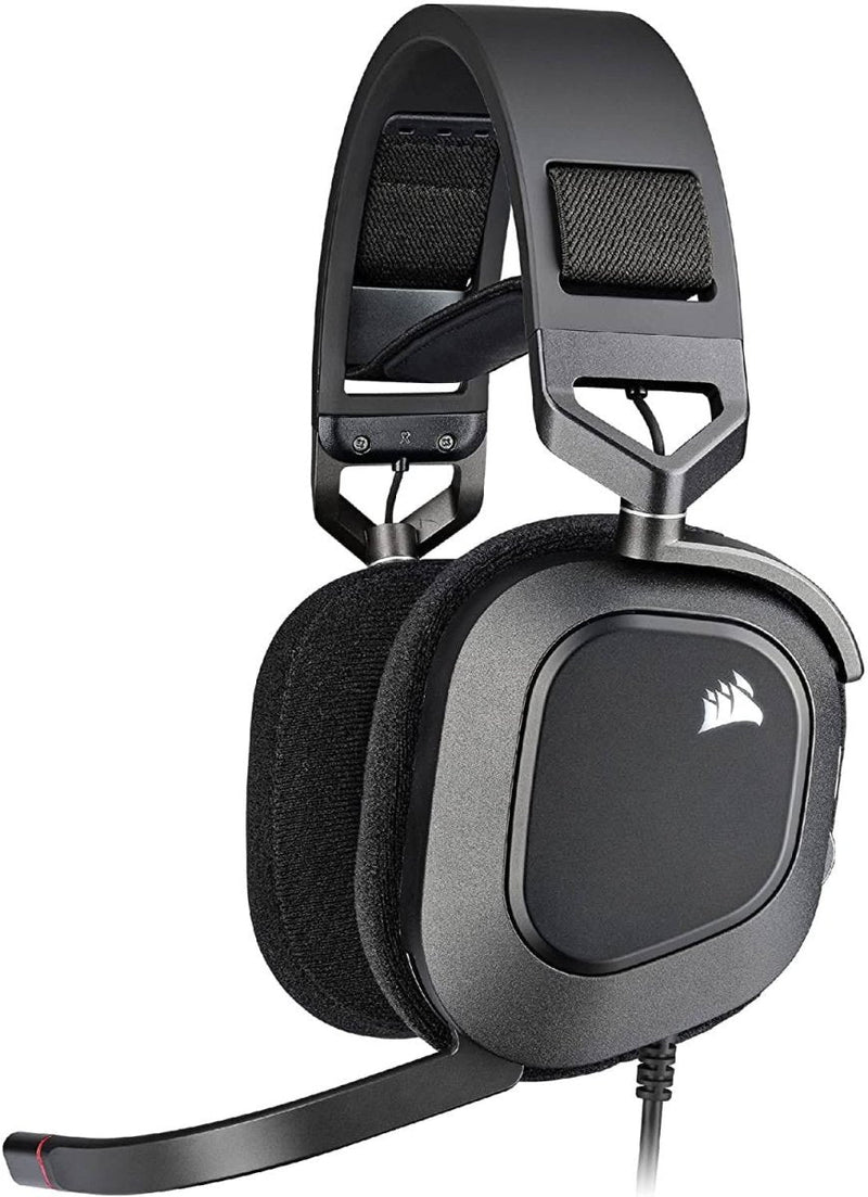 CORSAIR HS80 RGB USB WIRED GAMING HEADSET CARBON - SWIFT PERIPHERALSCRMX0141