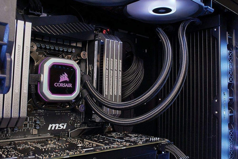 CORSAIR HYDRO SERIES H115I PRO RGB 280MM LIQUID CPU COOLER CW - 9060032 - WW - SWIFT PERIPHERALSCooler-040