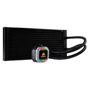 CORSAIR HYDRO SERIES, H115I RGB PLATINUM, 280MM RADIATOR, DUAL 140MM ML SERIES PWM FANS, RGB LIGHTING AND FAN CONTROL WITH SOFTWARE, LIQUID CPU COOLER - SWIFT PERIPHERALSCooler-041
