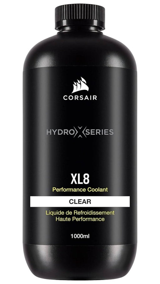 CORSAIR HYDRO X SERIES XL8 PERFORMANCE COOLANT 1L - CLEAR XL8 CLEAR (CX - 9060007 - WW) CLEAR (TRANSPARENT) - SWIFT PERIPHERALS1093051