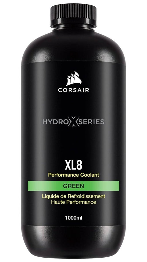 CORSAIR HYDRO X SERIES, XL8, PERFORMANCE COOLANT, 1L, TRANSLUCENT GREEN - SWIFT PERIPHERALS1093052