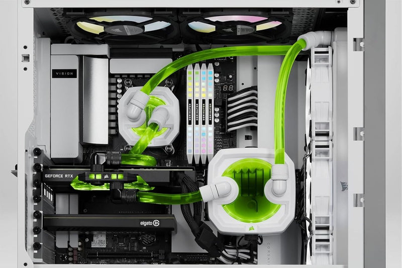 CORSAIR HYDRO X SERIES, XL8, PERFORMANCE COOLANT, 1L, TRANSLUCENT GREEN - SWIFT PERIPHERALS1093052