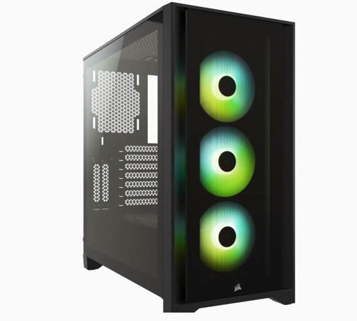 CORSAIR ICUE 4000X RGB MID - TOWER ATX CABINET BLACK - SWIFT PERIPHERALS105188