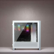 CORSAIR ICUE 4000X RGB MID - TOWER ATX CABINET WHITE - SWIFT PERIPHERALS105189